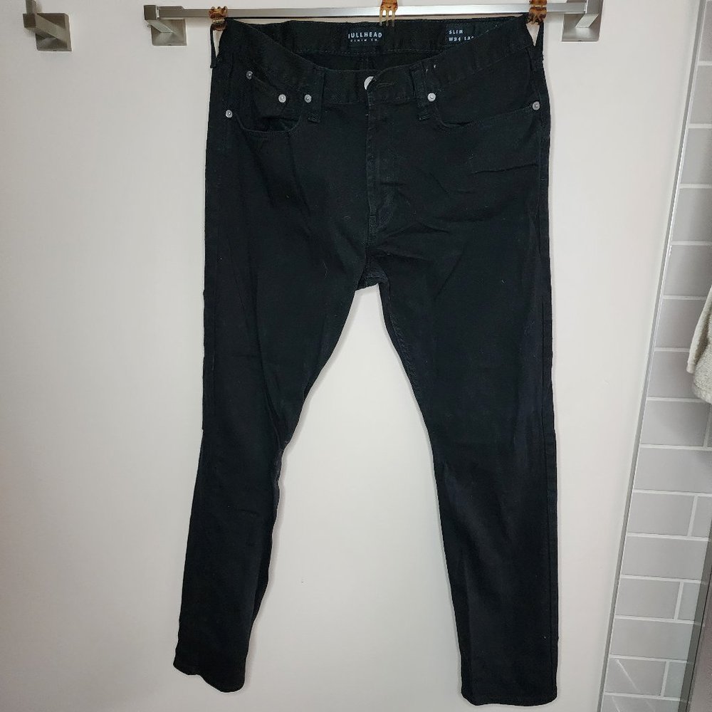 Men's Bullhead Slim Cut Straight Jeans - 34 x 32